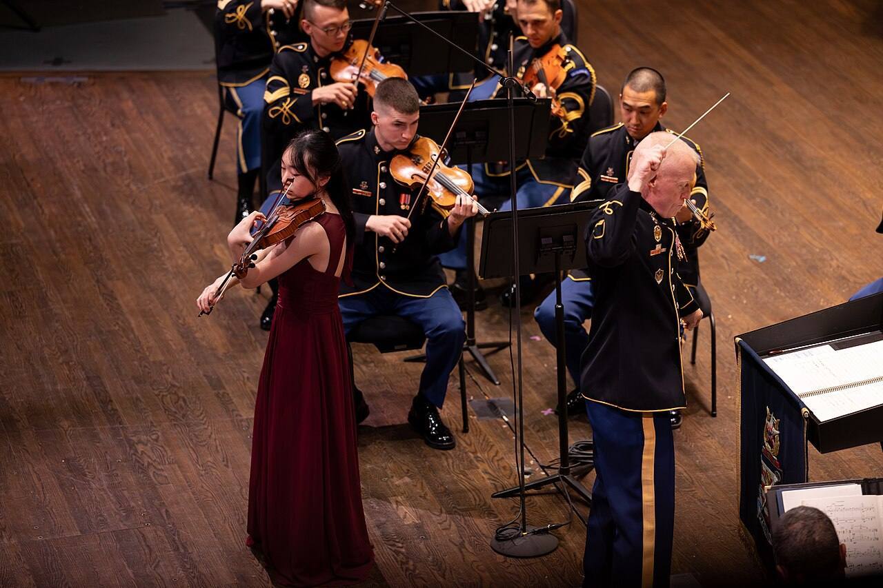 The U.S. Army Orchestra concert at Rachel M. Schlesinger Concert Hall in Alexandria, Virginia on May 16, 2025 - 40